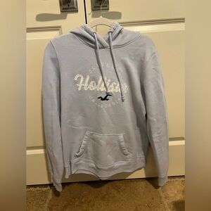 hollister graphic logo hoodie